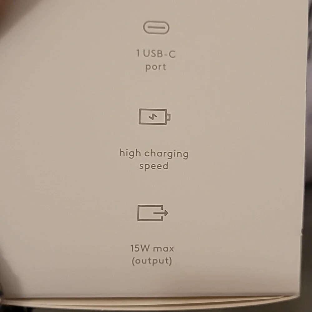 TWO, Heyday Green Frog Wall Charger USB C port.